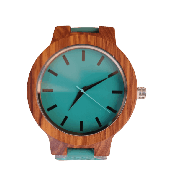 Wooden Watch - Blue